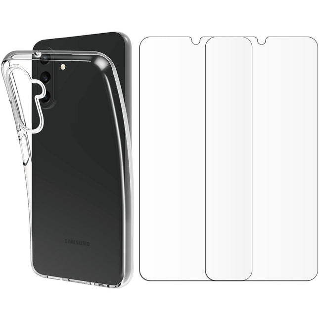 Pack ESSENTIELB Samsung A26 coque + verre trempé