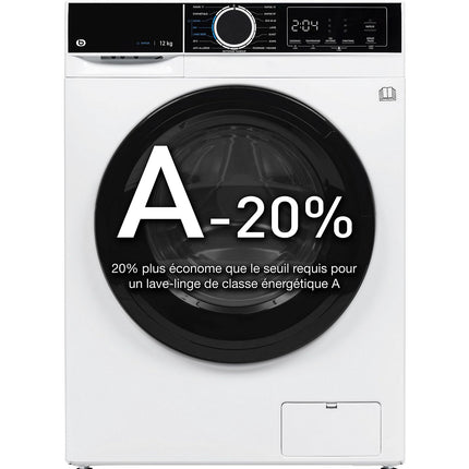 Lave linge hublot ESSENTIELB ELF1214-3b