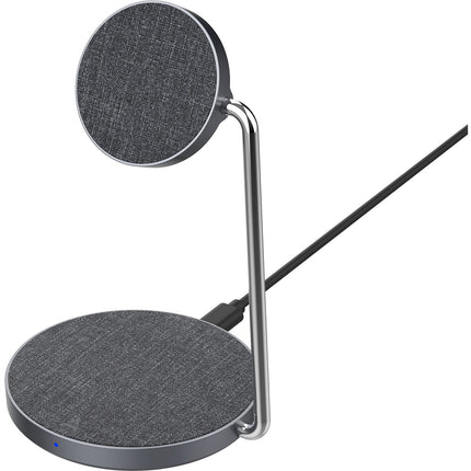 Chargeur ADEQWAT stand compatible Qi2/MagSafe 2 en 1 15W