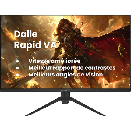 Ecran PC Gamer SKILLKORP M32 32" WQHD 180Hz VA AMD FreeSync