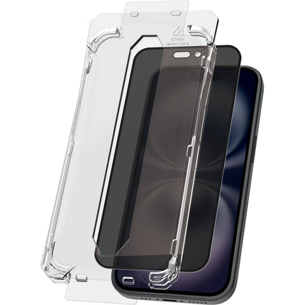 Protège écran ADEQWAT iPhone 17 Pro verre trempé anti-espion