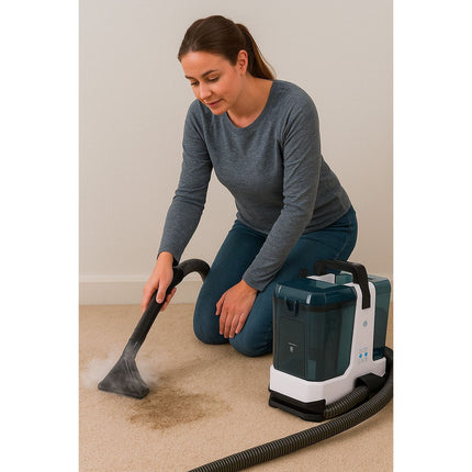 Nettoyeur détacheur ESSENTIELB EAD avec fonction vapeur et lavage à l'eau chaude 60°C