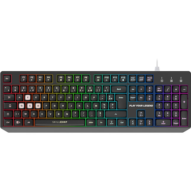 Clavier gamer SKILLKORP K5 Noir Membrane Access