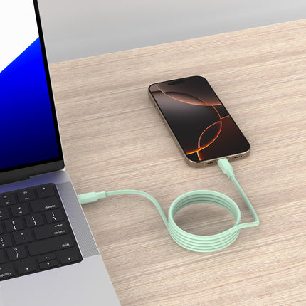 Câble de charge ESSENTIELB vers USB-C silicone magnétique 1M