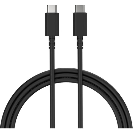 Câble de charge LISTO USB-C vers USB-C 1M Noir