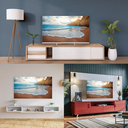 TV QLED ESSENTIELB 43QLED306W (2024) 43" (109 cm) 4K - Smart TV, coloris blanc