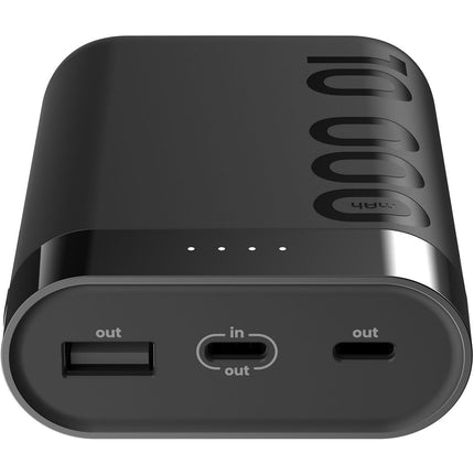 Batterie externe ESSENTIELB 10 000 mAh noir