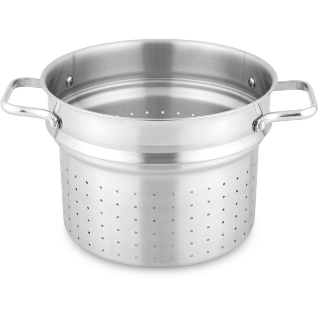 Cuit pâtes ESSENTIELB 24cm Inox avec couvercle