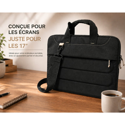 Sacoche ESSENTIELB ECO Classic 17''+ noire