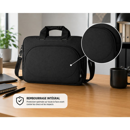 Sacoche ESSENTIELB ECO Urban 15''-16'' noire