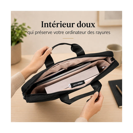 Sacoche ESSENTIELB ECO Urban 17''+ noire