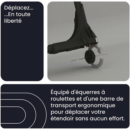 Etendoir à linge ESSENTIELB Ultra compact - Séchoir EBDR220