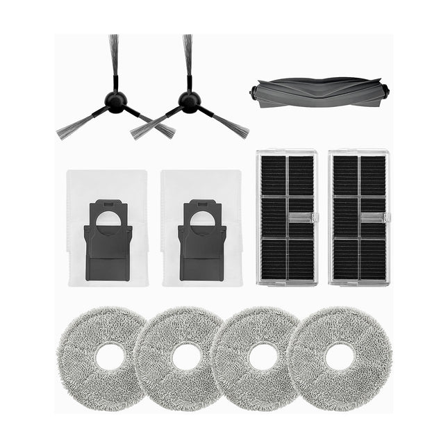 Kit accessoires ESSENTIELB entretien complet compatible DREAME L10s Pro Ultra, X30 Ultra, L10s Ultra Gen2, L40 Ultra AE