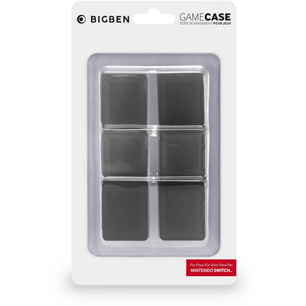 Kit d'accessoires BIGBEN Pack 6 boites de protection jeux Switch