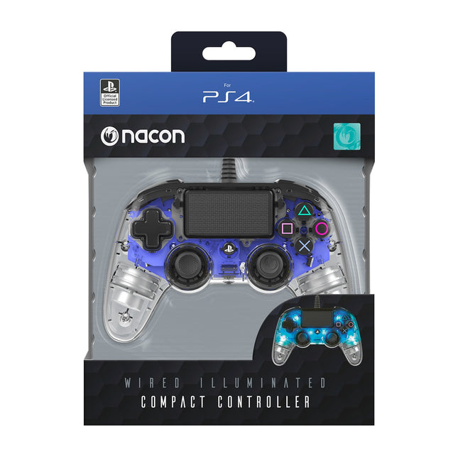 Manette NACON Manette Compacte Bleue Translucide