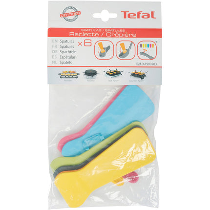 Spatule TEFAL 6 SPATULES POUR APP A RACLETTE