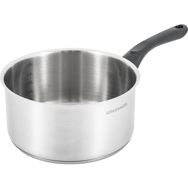 Casserole ARTHUR MARTIN inox 20 cm manche fixe