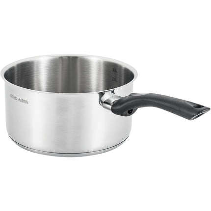 Casserole ARTHUR MARTIN inox 20 cm manche fixe