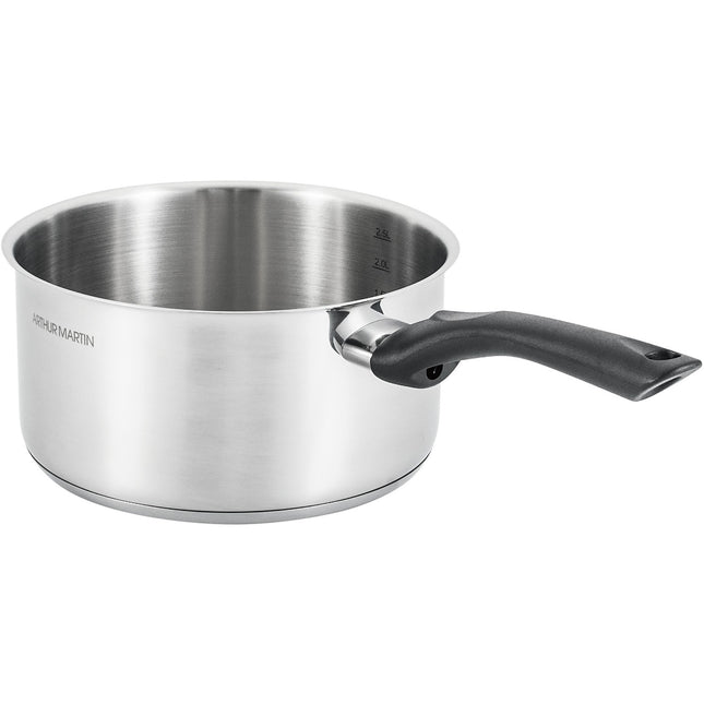 Casserole ARTHUR MARTIN inox 20 cm manche fixe