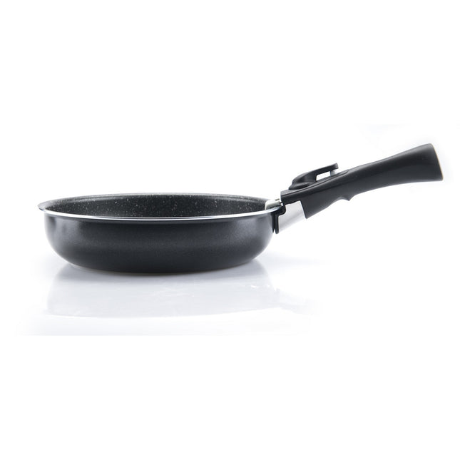 Batterie de cuisine ARTHUR MARTIN 3 poeles diam20/24/28cm Noir + poignée