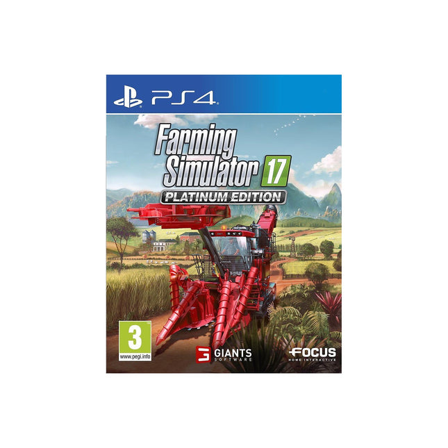 Jeu PS4 FOCUS Farming Simulator 17 - Edition Platinum