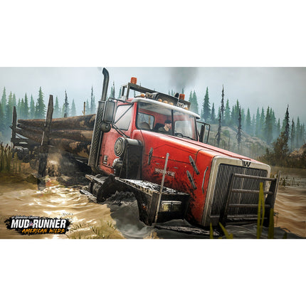Jeu Switch FOCUS Spintires Mudrunner American Wilds Ed.