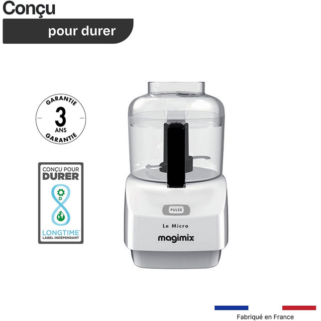 Hachoir MAGIMIX 18111F MICRO BLANC