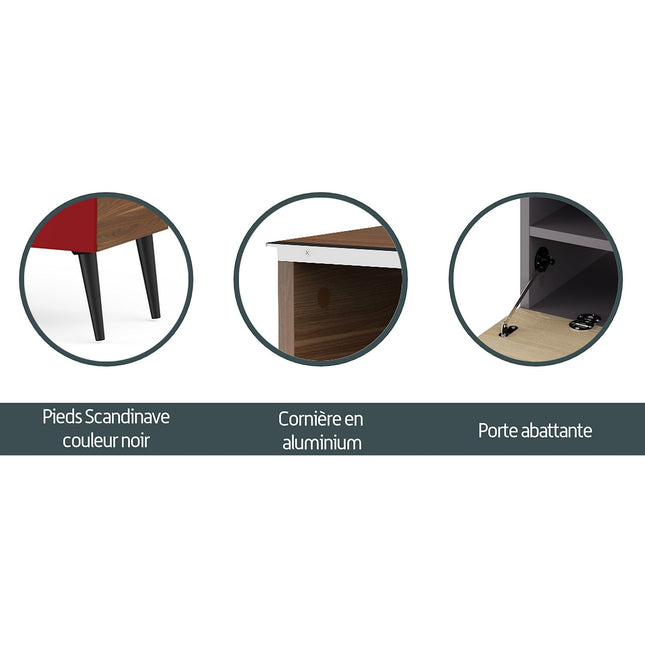 Meuble TV MELICONI MUNDA 160