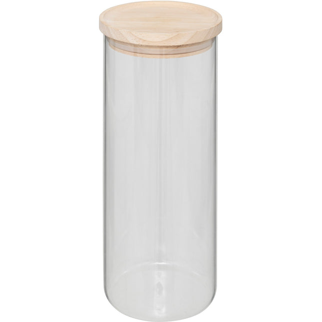 Boîte hermétique 5FIVE Hermet 1.6L verre et bois