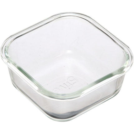 Boîte hermétique 5FIVE carrée Clipeat 0.8 l verre