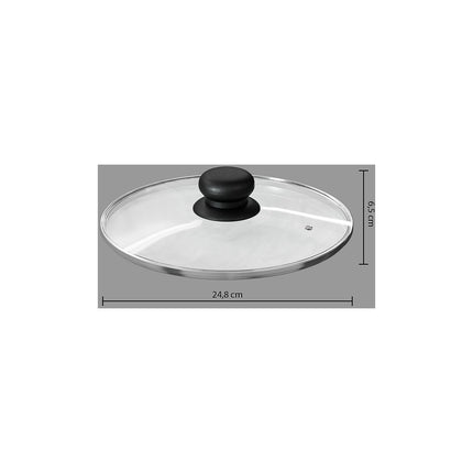 Couvercle universel 5FIVE en verre 24cm
