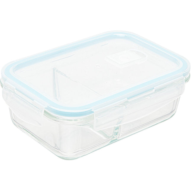 Boîte hermétique 5FIVE rectangle compartimentée Clipeat 0.7 l v