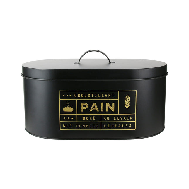 Boîte à pain COOK CONCEPT metal black mat m4