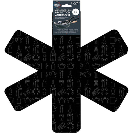 Protection de poêle COOK CONCEPT Protege Poele Etoile anti rayures x2 M48