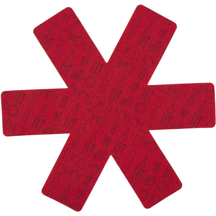 Protection de poêle COOK CONCEPT Protege Poele Etoile anti rayures x2 M48