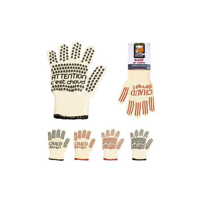 Gant COOK CONCEPT anti chaleur coton et silicone