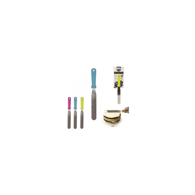 Spatule LILY COOK plate pour glacage genoise 3 colori