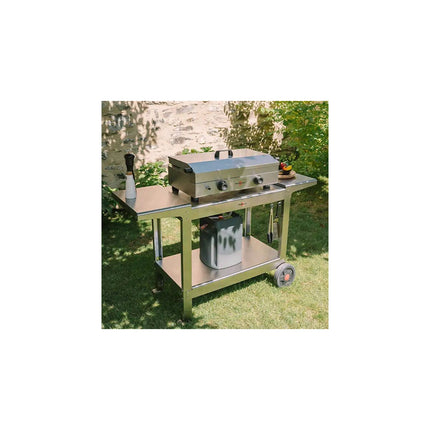 Couvercle plancha KRAMPOUZ ACP9 - Plancha Saveur inox