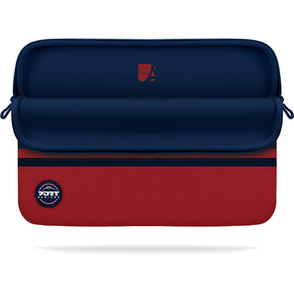 Housse PORT 13/14" Mémoire de forme Marinière rouge