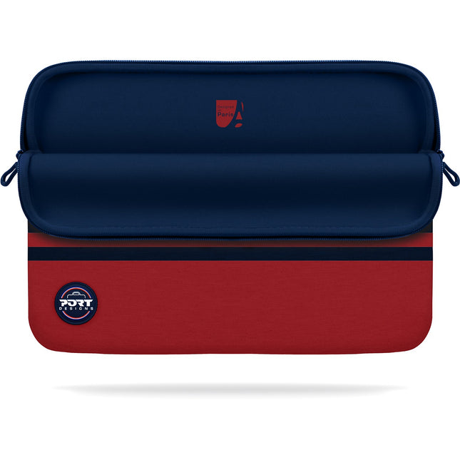 Housse PORT 13/14" Mémoire de forme Marinière rouge