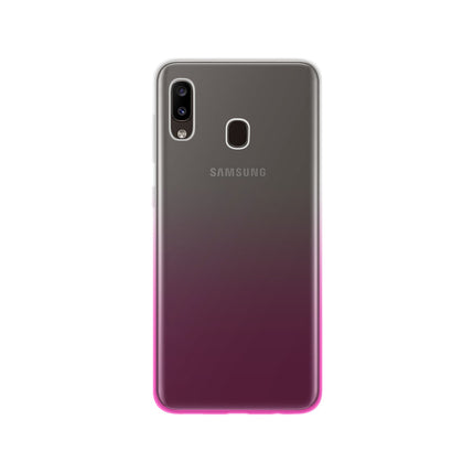 Coque BIGBEN CONNECTED Samsung A20e Gradient noir/rose