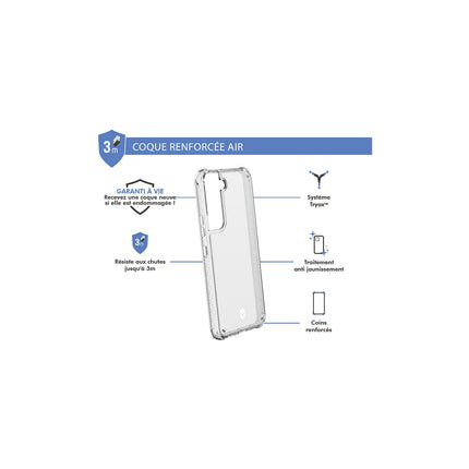 Coque FORCE CASE Samsung Galaxy S22 5G Transparente
