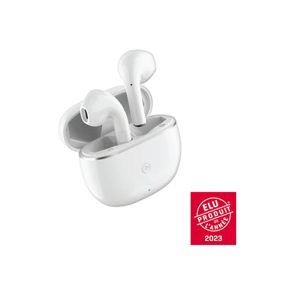 Ecouteurs FORCE PLAY True Wireless Blanc