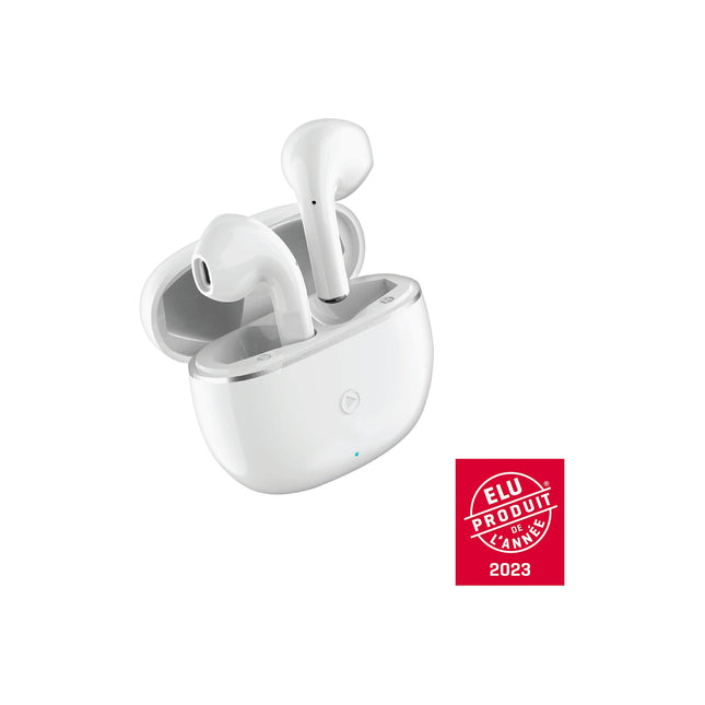 Ecouteurs FORCE PLAY True Wireless Blanc