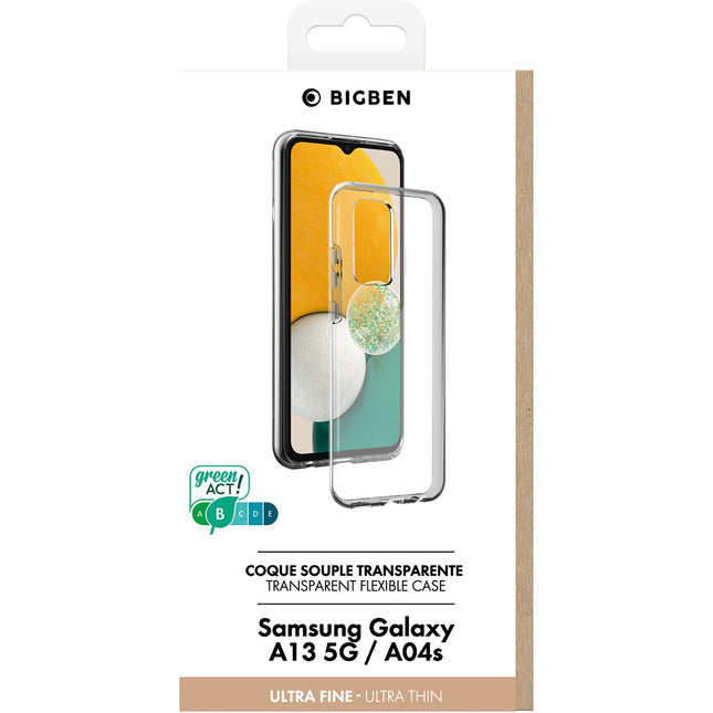 Coque BIGBEN CONNECTED Samsung A04S/A13 5G Silisoft transparent