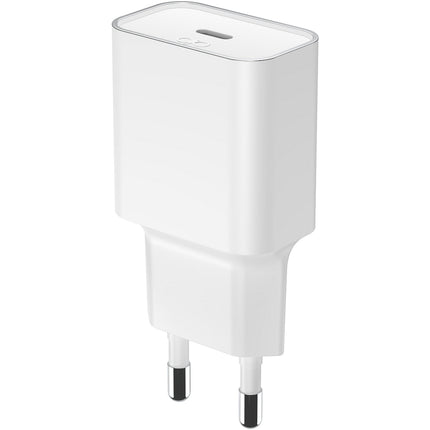 Chargeur secteur FORCE POWER USB-C 25W Recyclé Blanc