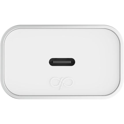 Chargeur secteur FORCE POWER USB-C 25W Recyclé Blanc