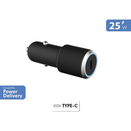 Chargeur allume cigare FORCE POWER 25W USB-C Noir allule cigare