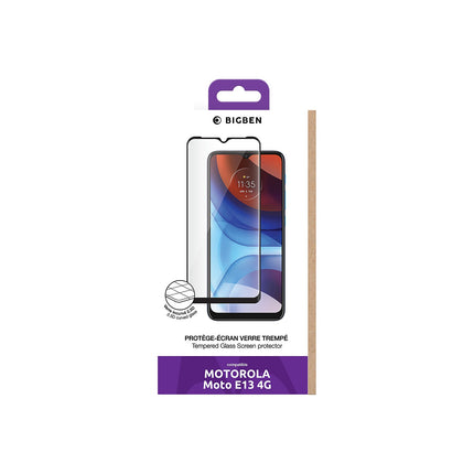 Protège écran BIGBEN CONNECTED Motorola E13 4G black