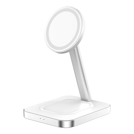 Station de charge FORCE POWER Bureau MagSafe 3 en 1 15W blanc